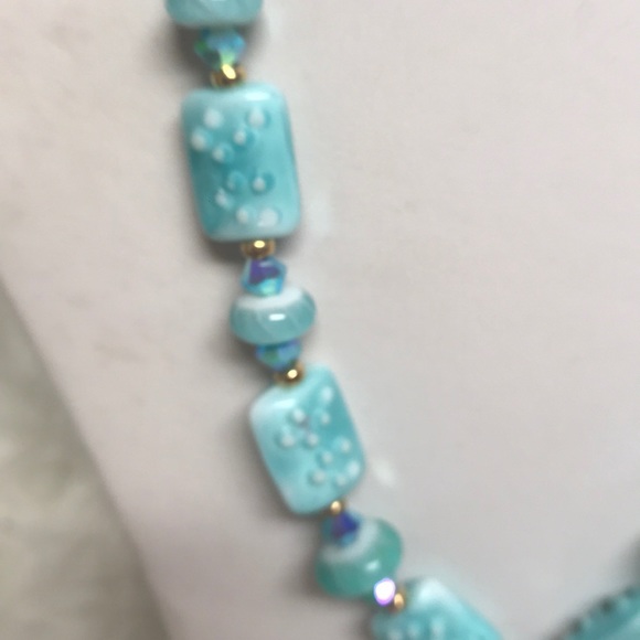 Turquoise Necklace & Earring Set ❤️
